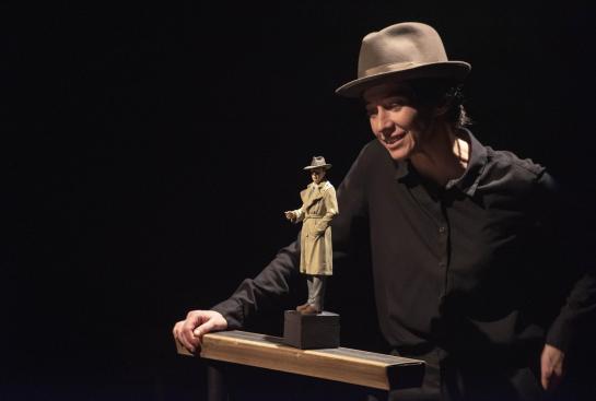 Un comédien et une marionnette