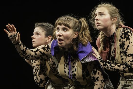 Comédiennes du spectacle Une clé trois tours