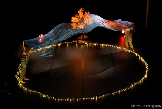 Décor du spectacle OrAura