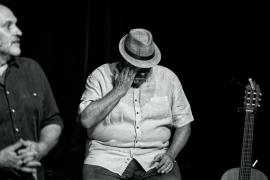 Deux comédiens de la Compagnie Odissea