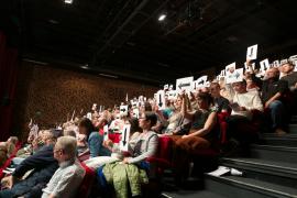 Des spectateurs du spectacle Kevin