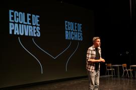 Les comédiens du spectacle Kevin