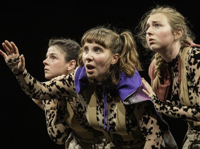 Comédiennes du spectacle Une clé trois tours