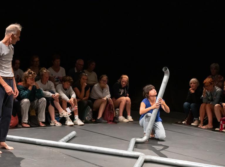 Les comédiens du spectacle Tuyo