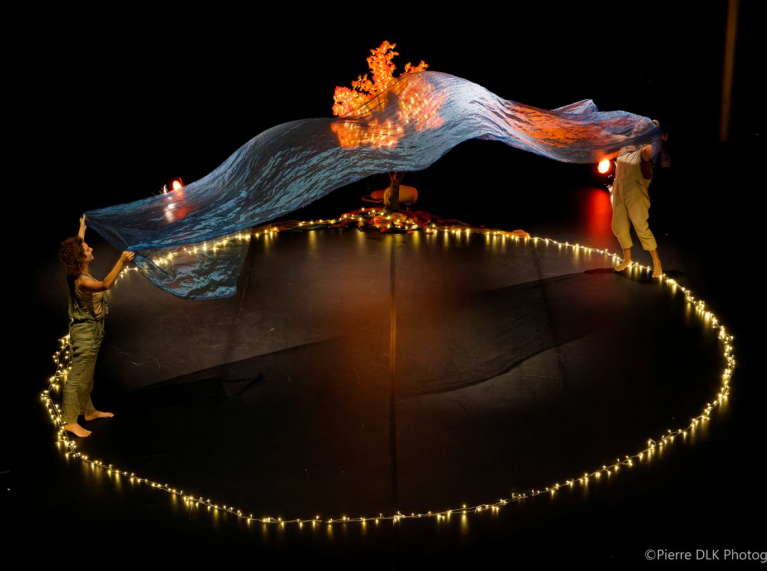 Décor du spectacle OrAura
